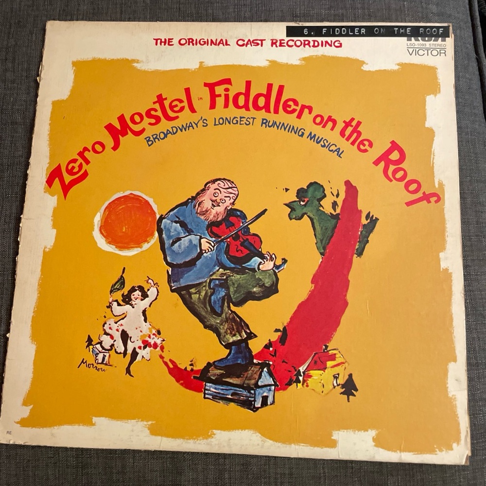 Fiddler on the Roof Vinyl Record